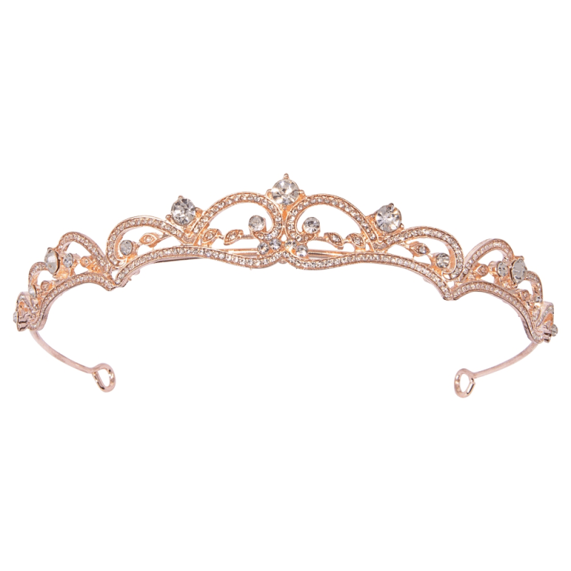 ATHENA BRIDAL, Sabine rose gold tiara