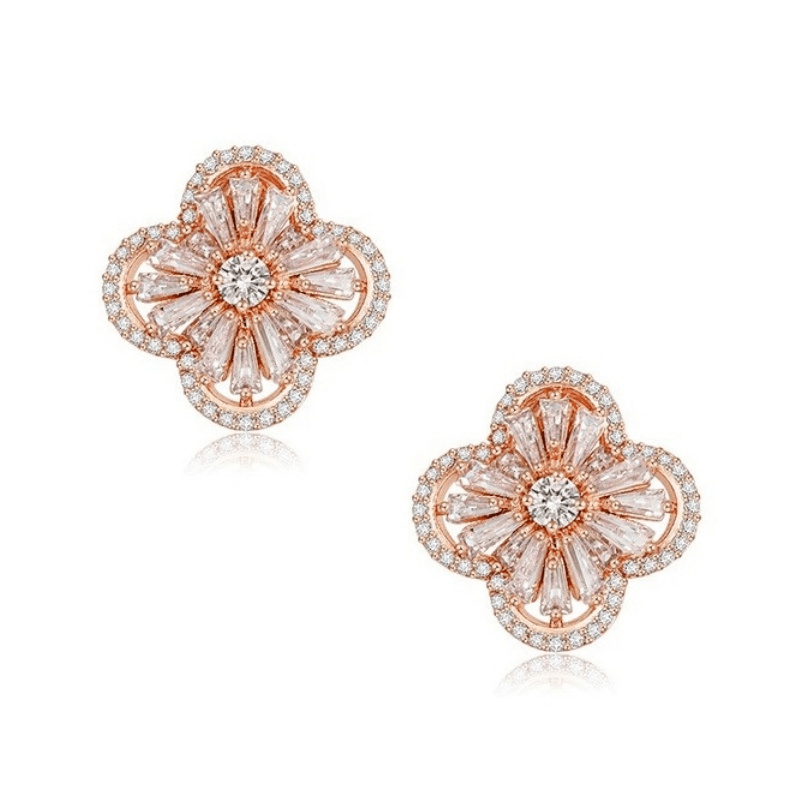 ATHENA BRIDAL | Henriette rose gold crystal buttons