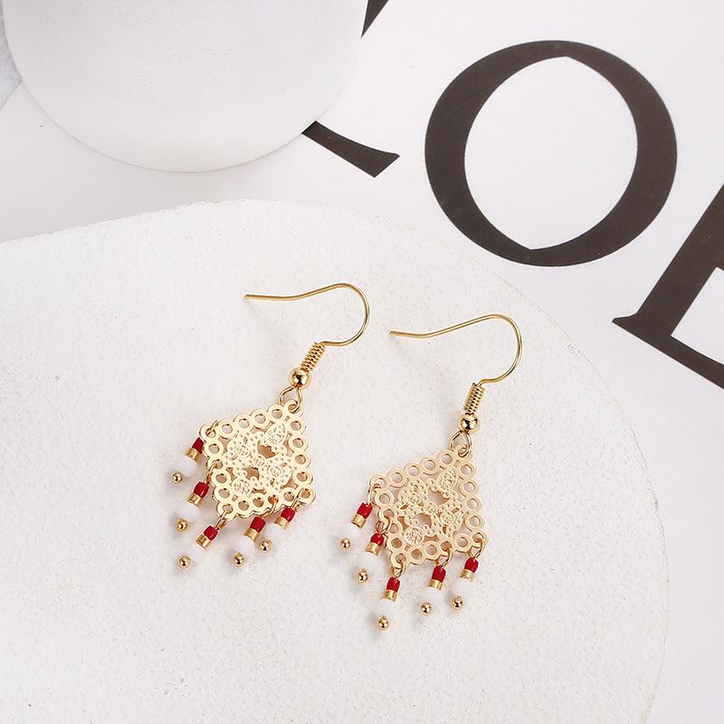 FRENCH RIVIERA | Loralie bohemian lace earrings