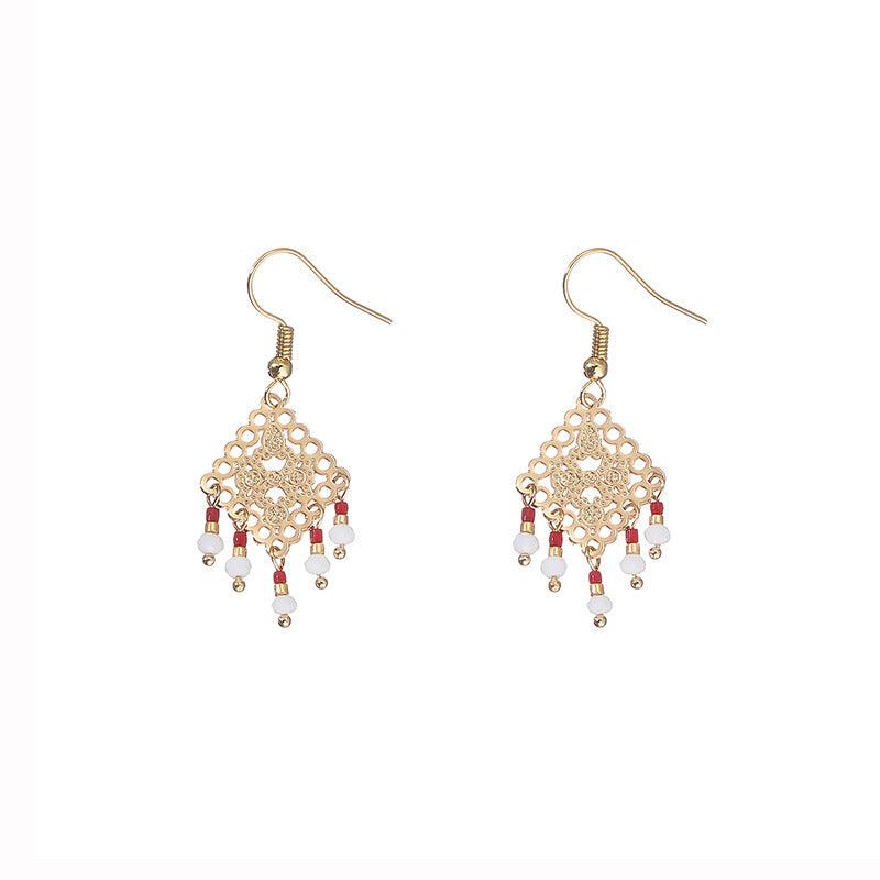 FRENCH RIVIERA | Loralie bohemian lace earrings