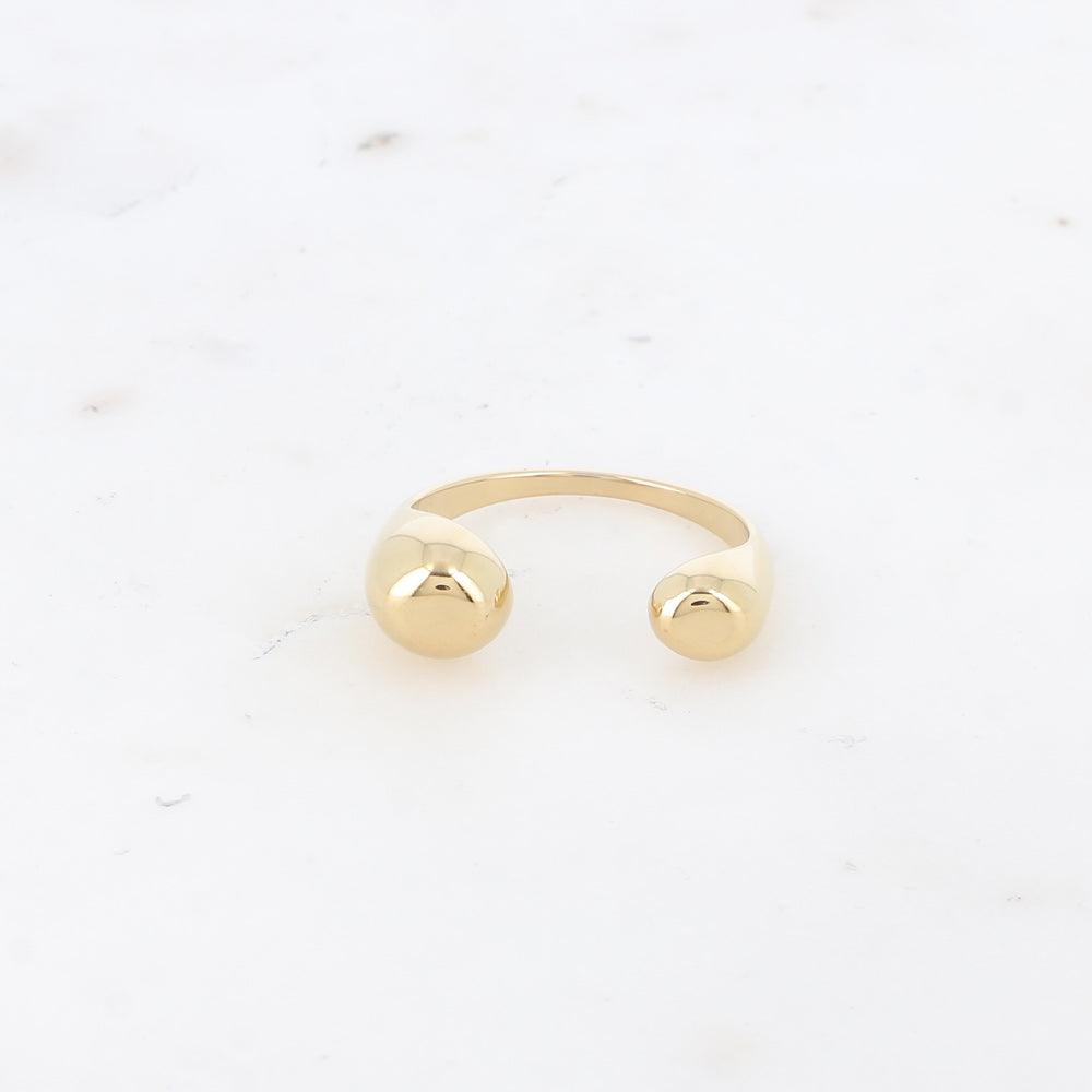 BOHM PARIS | Bague Mercer - surgical steel ring without stones (gold)