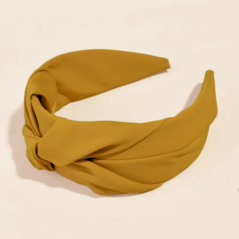 SUGAR SUGAR®, New York Hairband -dark yellow headband (comfy)