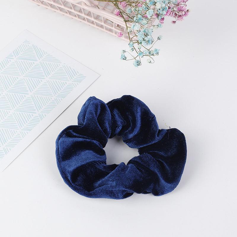 SUGAR SUGAR®, Bellamy Midnight Blue Velvet Hair Donut