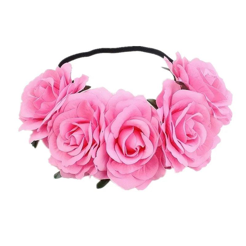 Flower crown | SUGAR SUGAR, Days of Love pink flower headband