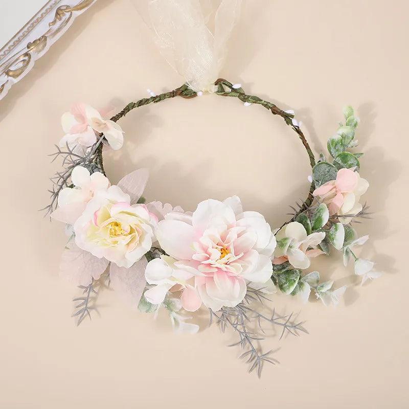 Flower crown | SUGAR SUGAR, Dreamy Days pink flower headband