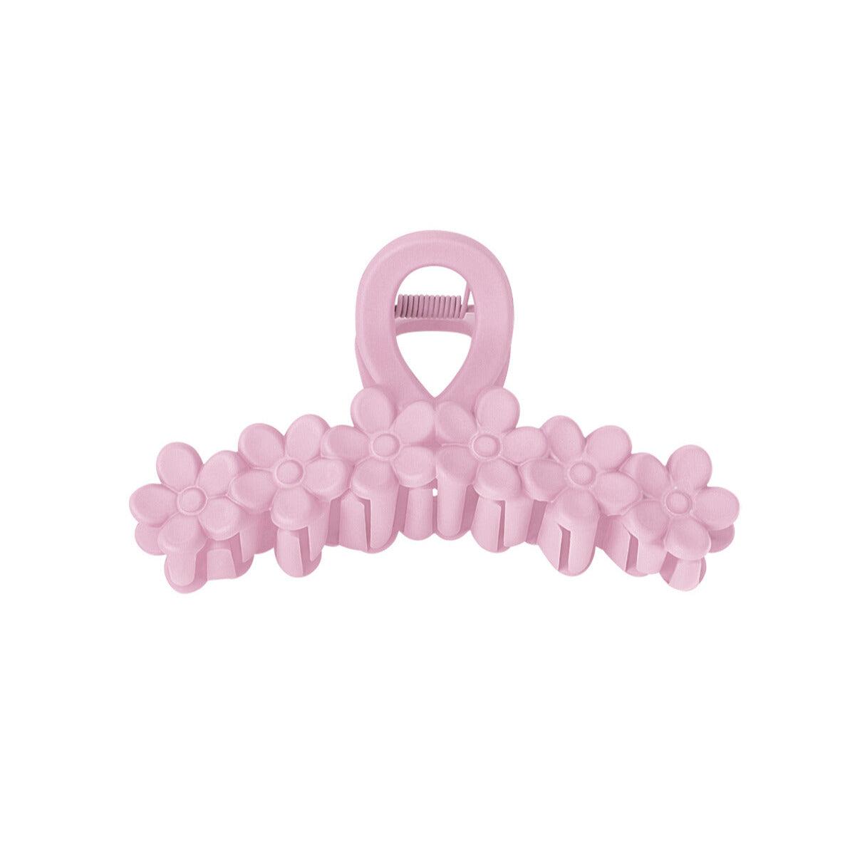 SUGAR SUGAR®, Light Rose Daisy Clip -vaaleanpunainen kukkahiusklipsi