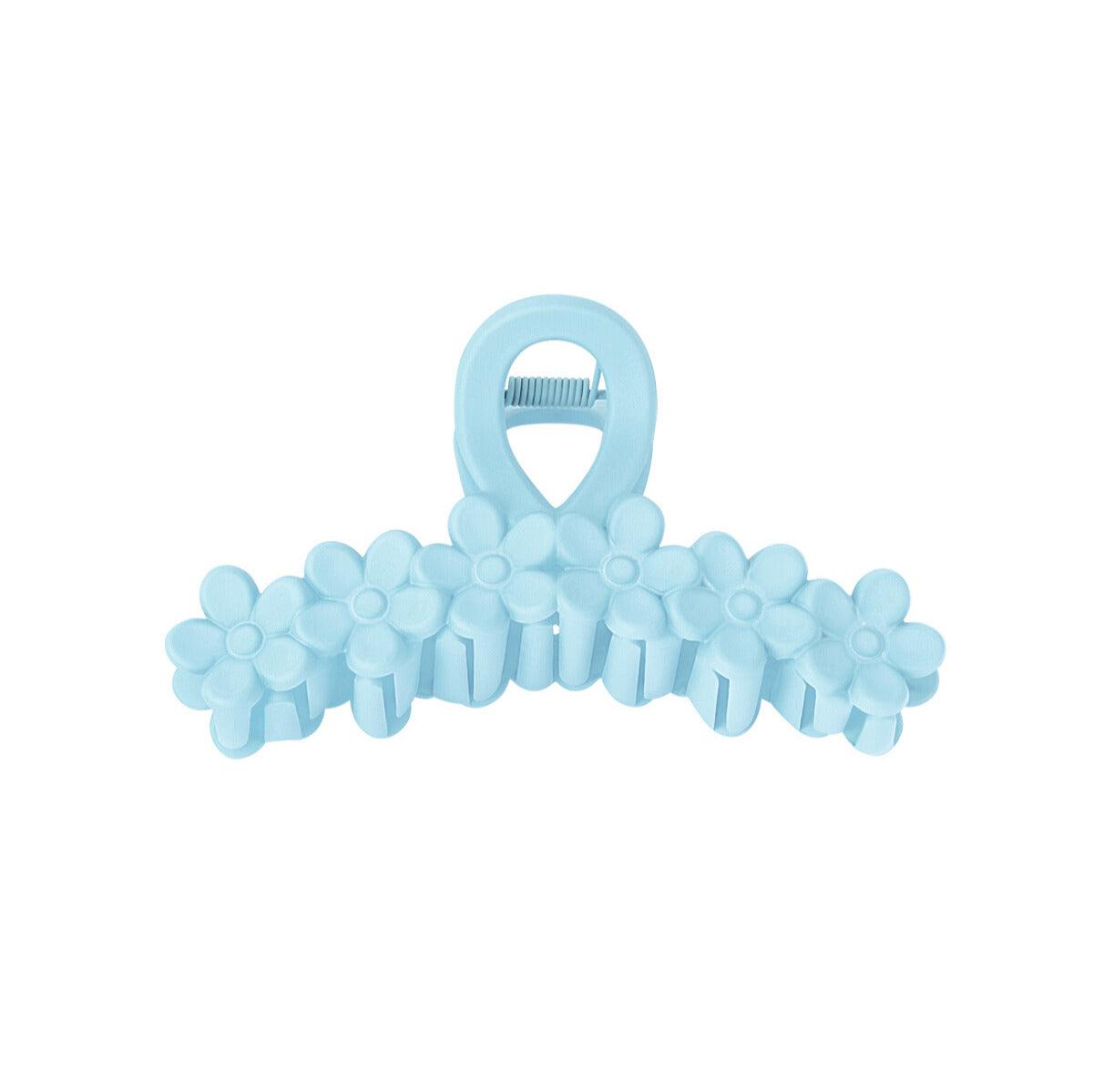 SUGAR SUGAR®, Light Blue Daisy Clip -vaaleansininen kukkahiusklipsi