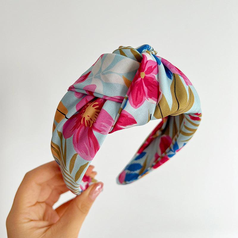 SUGAR SUGAR®, These Summer Days floral light blue headband