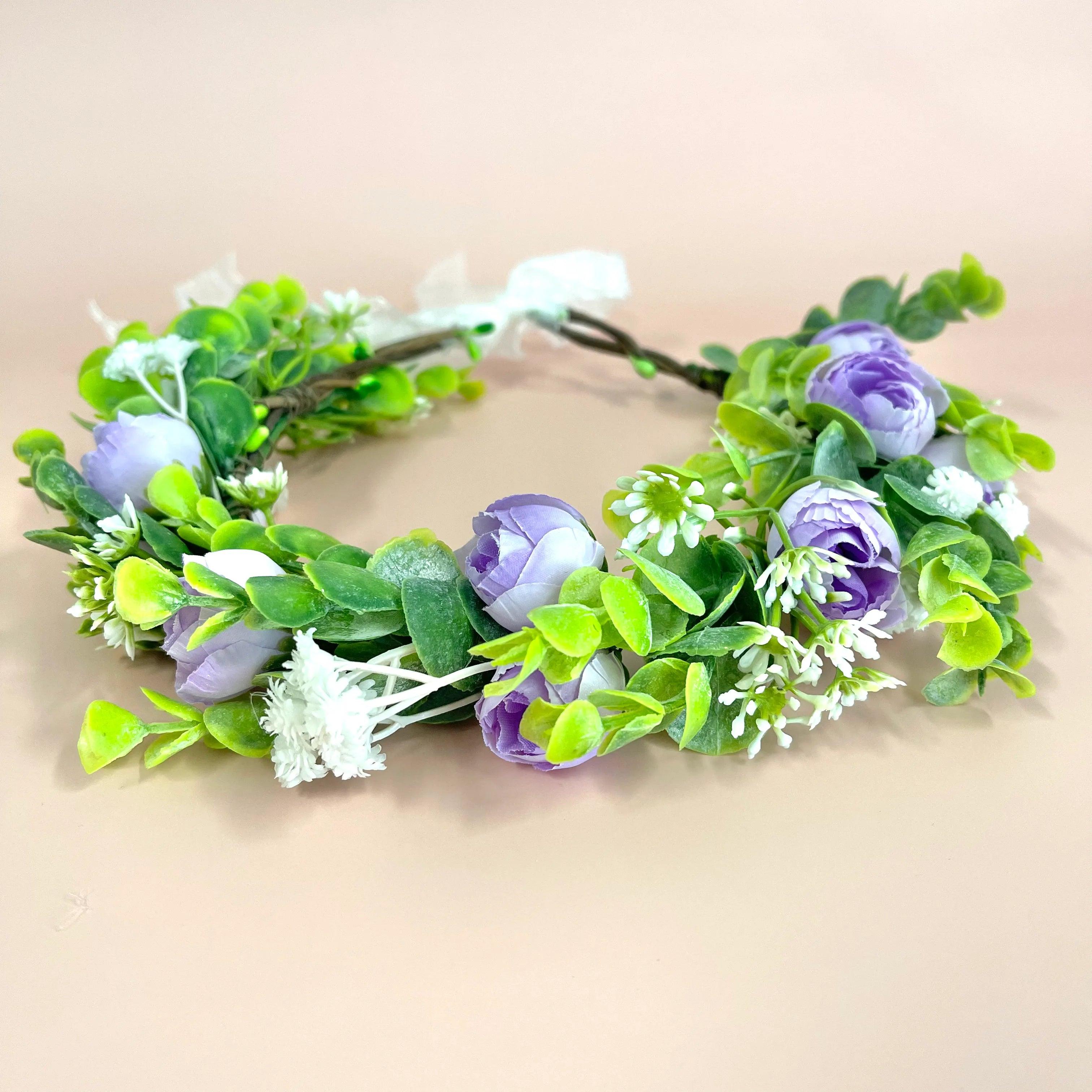 Flower crown | SUGAR SUGAR, Lavender Fields -light purple flower headband