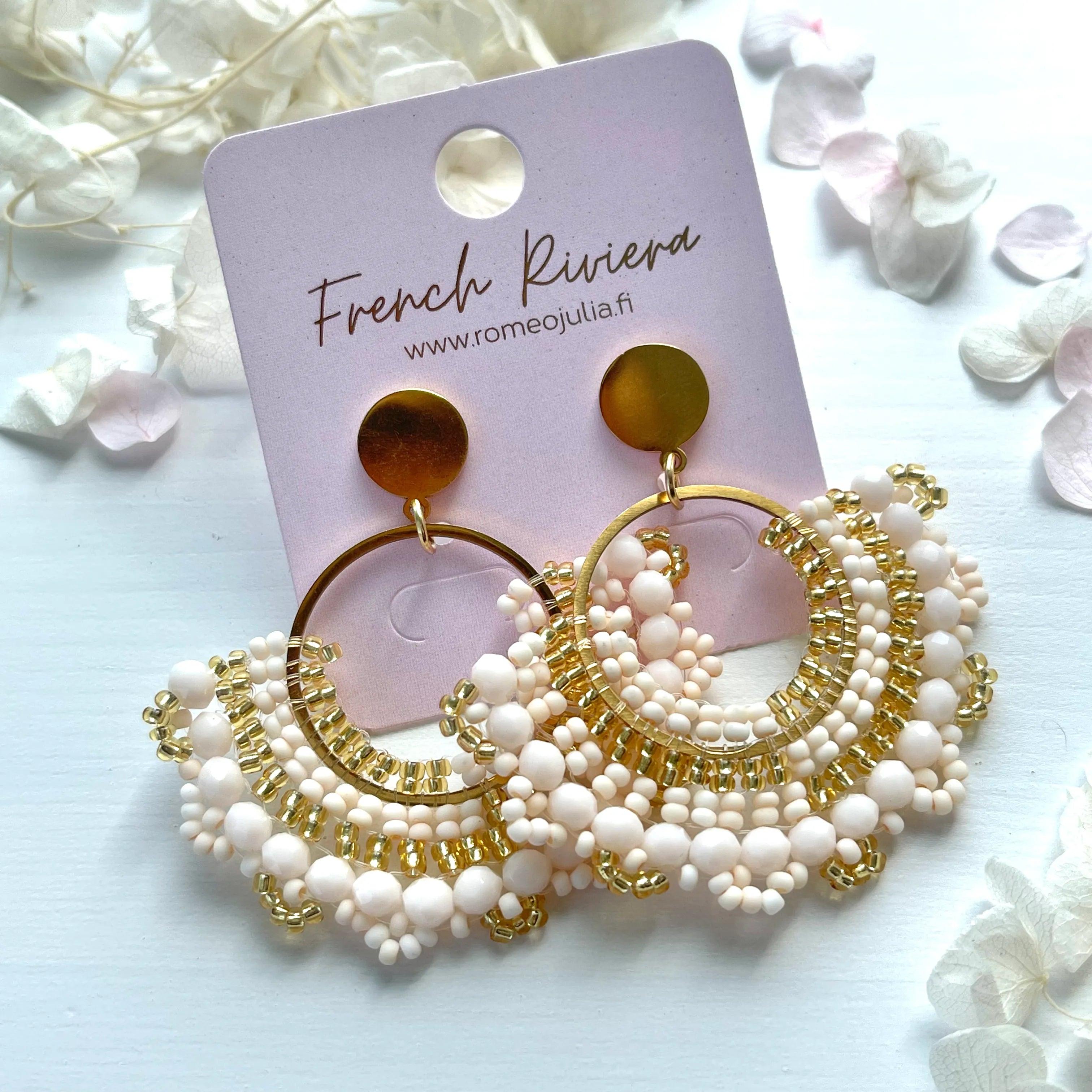 FRENCH RIVIERA | Lovely Day -light surgical steel earrings