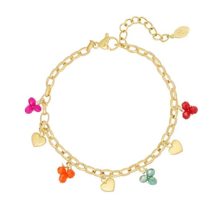 FRENCH RIVIERA | Dana colorful surgical steel mascot bracelet